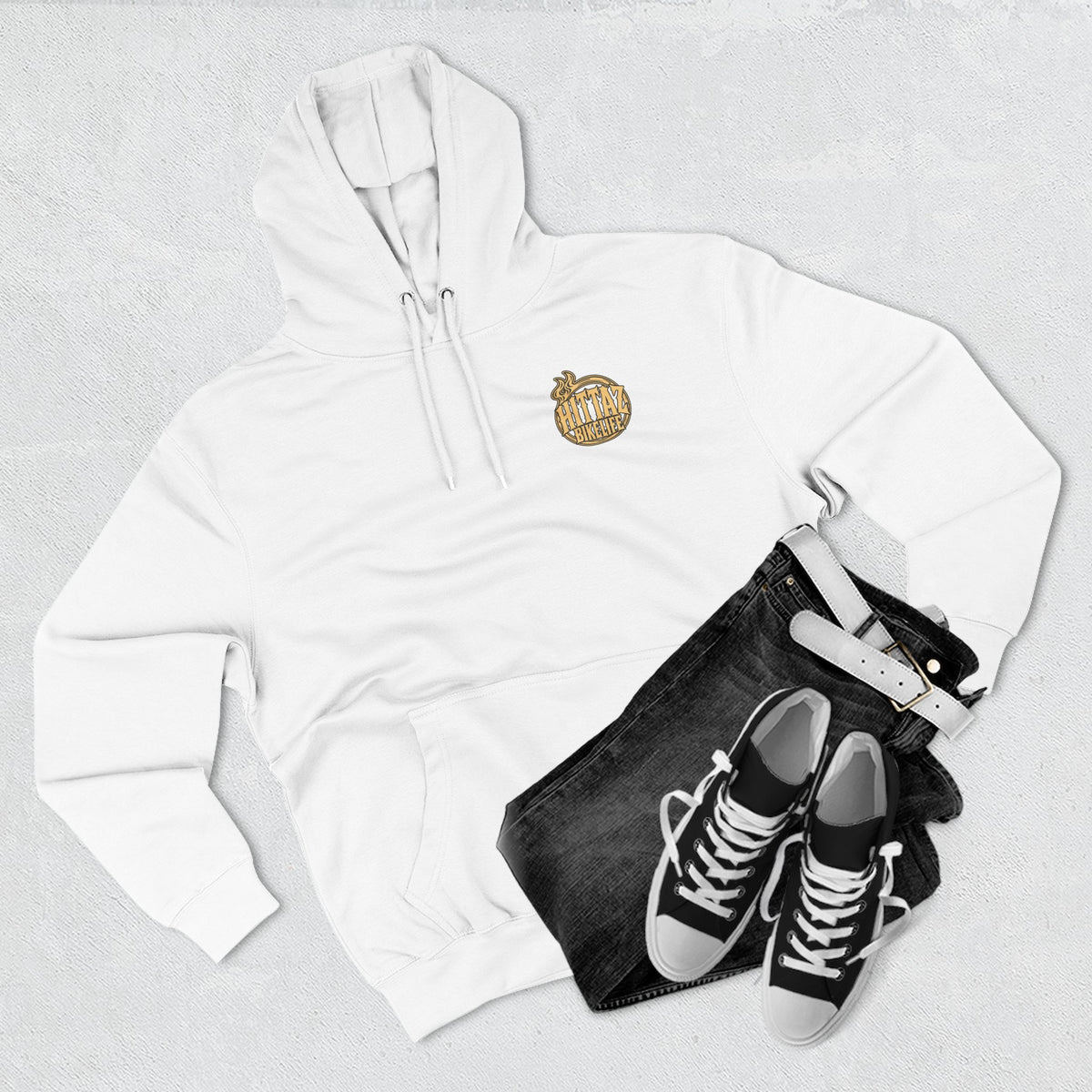 Three-Panel Fleece Hittaz Hoodie