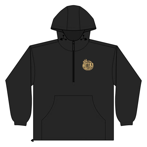 Unisex Lightweight Quarter-Zip Windbreaker Pullover Jacket