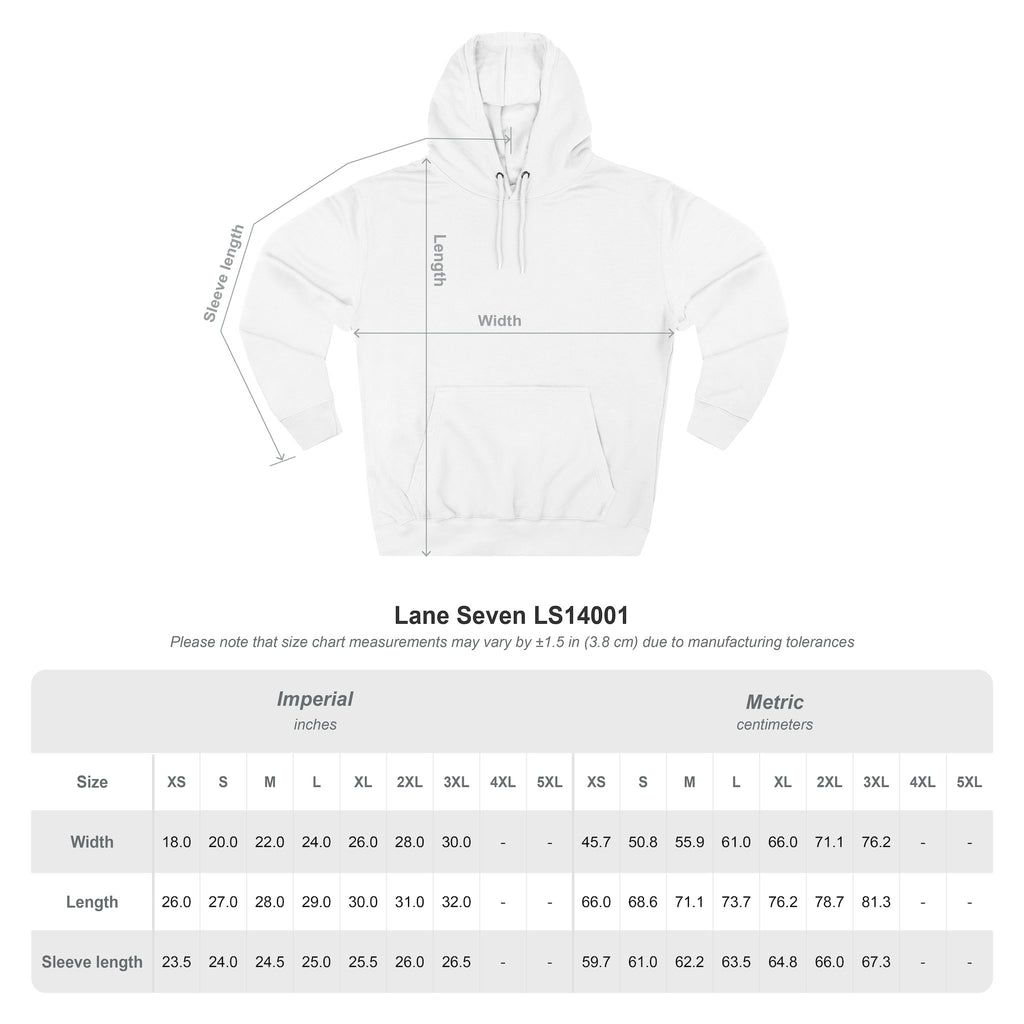 Three-Panel Fleece Hittaz Hoodie